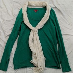 Womens Dark Green Sweater